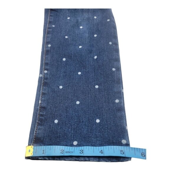 Talbots Jeans Womens Size 2P Blue Simply Flattering 5 Pocket Ankle Stretch Party - Picture 9 of 9